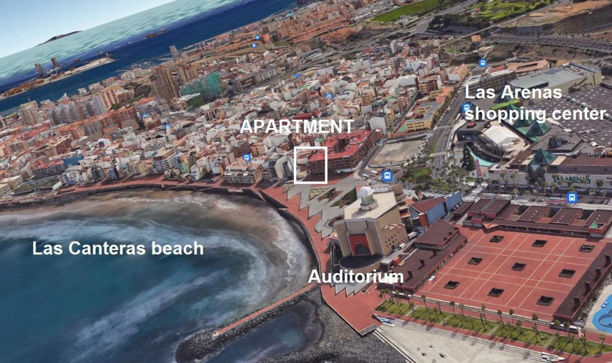 Luxury Holiday Home In Canteras Beachfront Las Palmas de Gran Canaria Exteriör bild